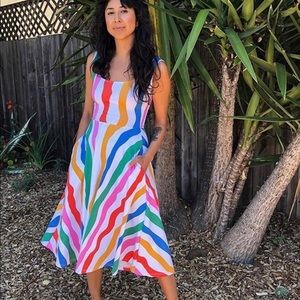 Nooworks Vacation Salvation Stripes NWT Large